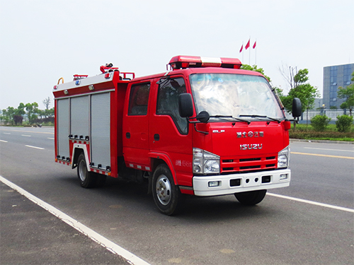 重庆五十铃2吨水罐消防车（国五）