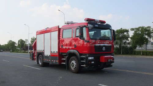 江特牌JDF5130TXFJY90/Z6型抢险救援消防车